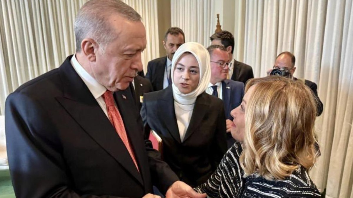 Giorgia Meloni’nin Cumhurbaşkanı Erdoğan ile görüşmesi